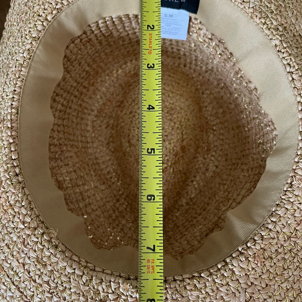 j.crew straw hat - Picture 7 of 8